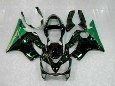 2001-2003 Green Honda CBR600 F4i Motorcycle Fairings Canada