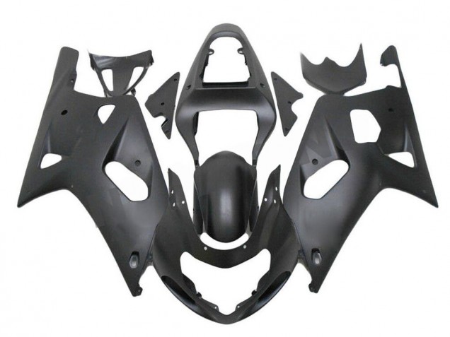 2001-2003 Matte Black Suzuki GSXR 600/750 Motorcycle Fairings Canada 2001-2003 Matte Black Suzuki GSXR 600/750 Motorcycle Fairings Canada