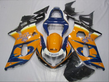 2001-2003 Movistar Suzuki GSXR600 ABS Motorcycle Fairings Canada