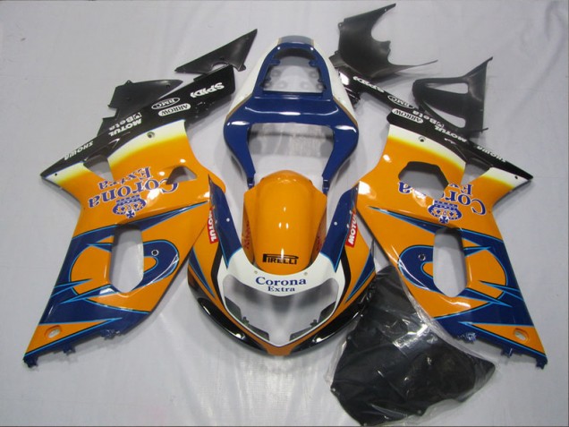 2001-2003 Movistar Suzuki GSXR600 ABS Motorcycle Fairings Canada 2001-2003 Movistar Suzuki GSXR600 ABS Motorcycle Fairings Canada