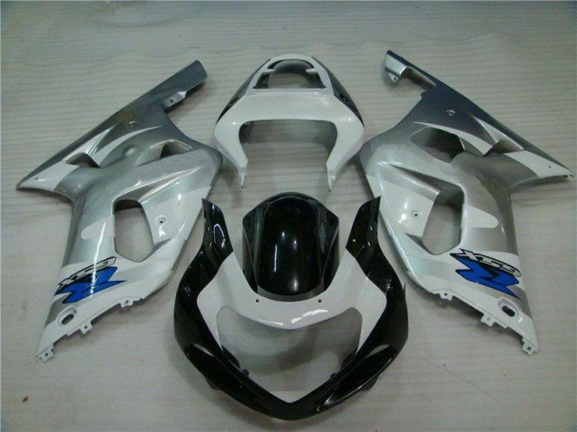 2001-2003 Silver Black Suzuki GSXR 600/750 Plastics Fairing Kits Canada 2001-2003 Silver Black Suzuki GSXR 600/750 Plastics Fairing Kits Canada