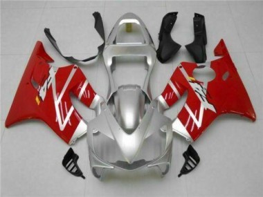 2001-2003 Silver Red Honda CBR600 F4i Motorcycle Fairings Canada