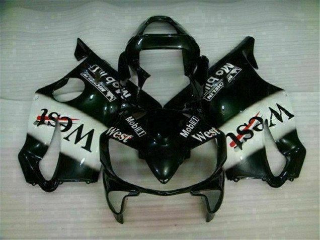 2001-2003 White Black Honda CBR600 F4i Motorcycle Fairings Canada 2001-2003 White Black Honda CBR600 F4i Motorcycle Fairings Canada
