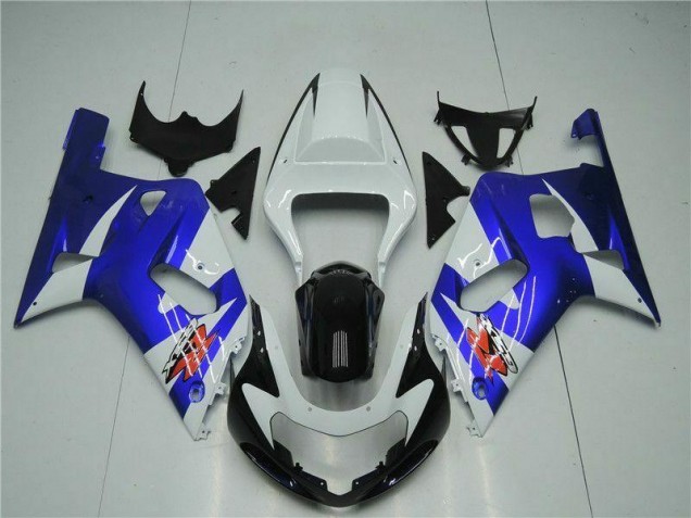 2001-2003 White Blue Suzuki GSXR 600/750 Motorcycle Fairings Canada 2001-2003 White Blue Suzuki GSXR 600/750 Motorcycle Fairings Canada