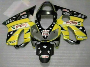 2001-2003 Yellow Black Honda CBR600 F4i Full Fairing Kit Canada