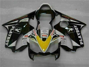 2001-2003 Yellow Silver Black Honda CBR600 F4i Motorcycle Fairings Canada