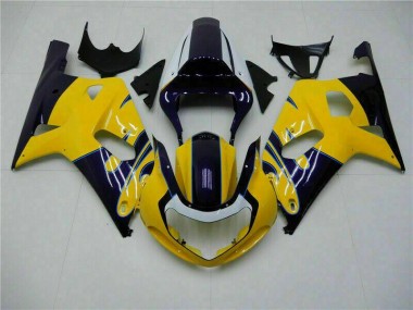 2001-2003 Yellow Suzuki GSXR 600/750 Motorcycle Fairings & Bodywork Canada