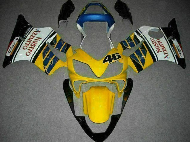2001-2003 Yellow White Honda CBR600 F4i Motorcycle Fairings Canada 2001-2003 Yellow White Honda CBR600 F4i Motorcycle Fairings Canada