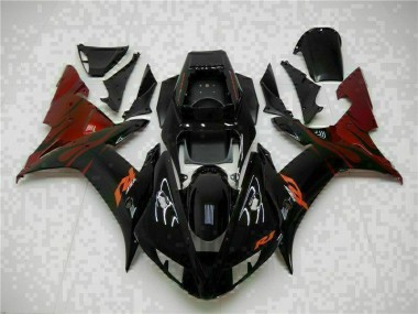2002-2003 Black Yamaha YZF R1 Full Fairing Kits Canada