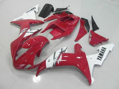 2002-2003 Red White Yamaha YZF R1 Motorcycle Fairings Canada