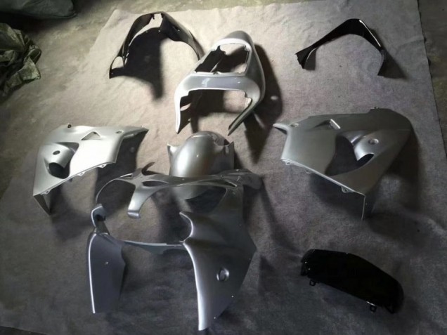 2002-2003 Silver Glossy Black Kawasaki Ninja ZX9R Motorcycle Fairings & Bodywork Canada 2002-2003 Silver Glossy Black Kawasaki Ninja ZX9R Motorcycle Fairings & Bodywork Canada