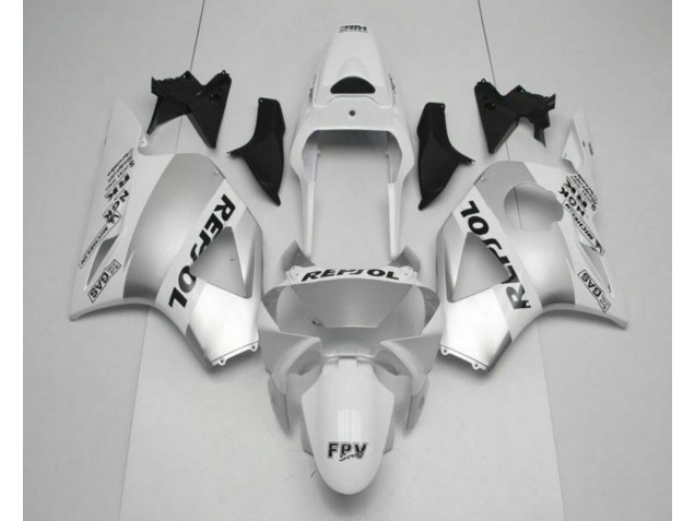 2002-2003 White Silver Black Honda CBR900RR 954RR Motorcycle Fairings Canada