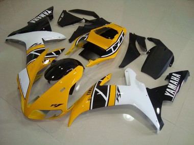 2002-2003 Yellow Anniversary Yamaha YZF R1 Motorcycle Fairings Canada