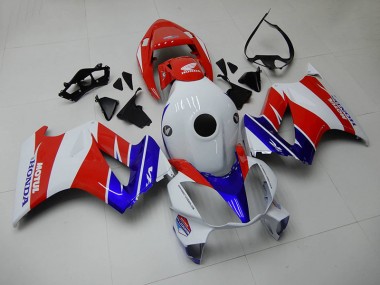 2002-2013 Blue White Red Honda VFR800 Motorcycle Fairings Canada