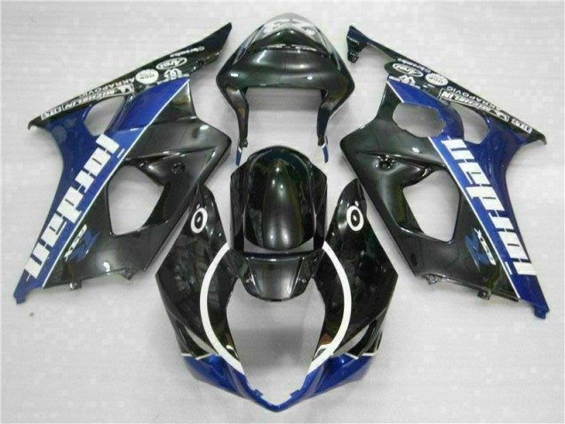 2003-2004 Black Blue Suzuki GSXR 1000 Full Fairing Kit Canada 2003-2004 Black Blue Suzuki GSXR 1000 Full Fairing Kit Canada