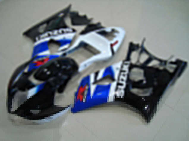 2003-2004 Black Blue White Suzuki GSXR 1000 Motorcycle Fairings Canada 2003-2004 Black Blue White Suzuki GSXR 1000 Motorcycle Fairings Canada