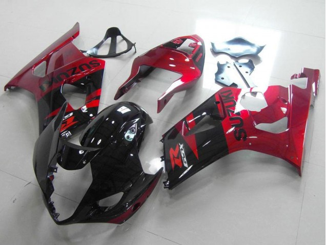 2003-2004 Black Red Suzuki GSXR 1000 Motorcycle Fairings & Bodywork Canada 2003-2004 Black Red Suzuki GSXR 1000 Motorcycle Fairings & Bodywork Canada