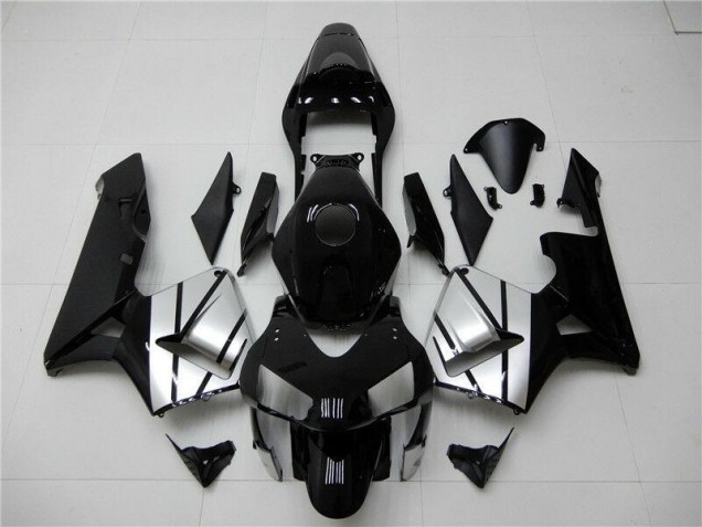 2003-2004 Black Silver Honda CBR600RR Motorcycle Fairings Canada 2003-2004 Black Silver Honda CBR600RR Motorcycle Fairings Canada