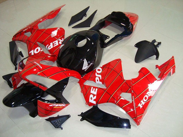 2003-2004 Black Spider Man Honda CBR600RR Motorcycle Fairings Canada