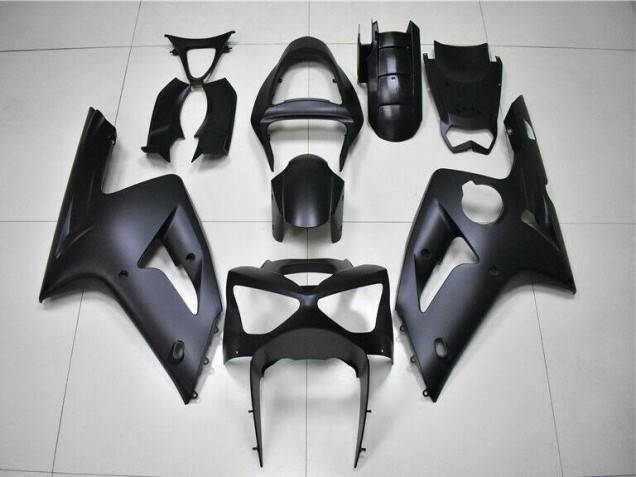 2003-2004 Matte Black Kawasaki Ninja ZX6R Full Fairing Kit Canada 2003-2004 Matte Black Kawasaki Ninja ZX6R Full Fairing Kit Canada