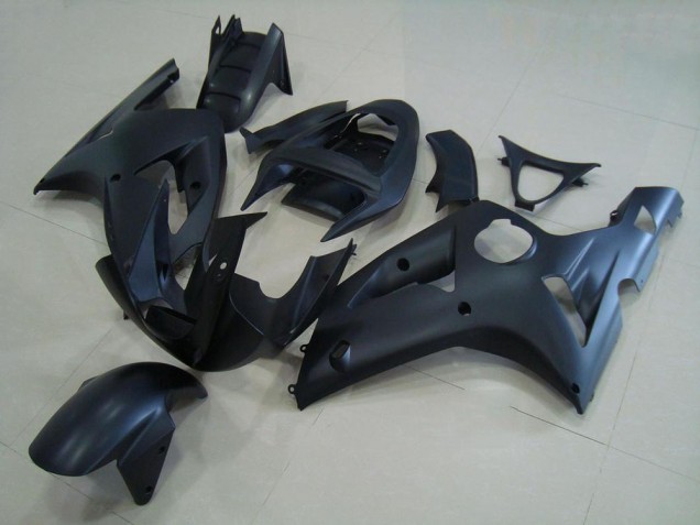 2003-2004 Matte Black Kawasaki Ninja ZX6R Full Fairing Kits Canada 2003-2004 Matte Black Kawasaki Ninja ZX6R Full Fairing Kits Canada