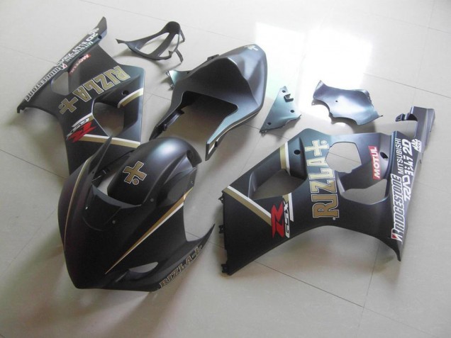 2003-2004 Matte Black Rizla Race Suzuki GSXR 1000 Motorcycle Fairings Canada 2003-2004 Matte Black Rizla Race Suzuki GSXR 1000 Motorcycle Fairings Canada
