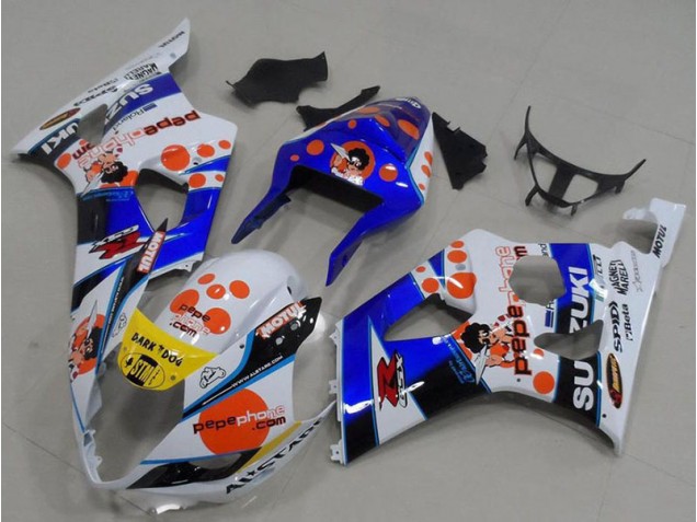2003-2004 Pepe Phone Suzuki GSXR 1000 Motorcycle Fairings Canada 2003-2004 Pepe Phone Suzuki GSXR 1000 Motorcycle Fairings Canada