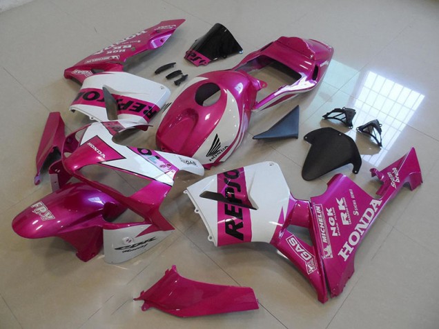 2003-2004 Pink Repsol Honda CBR600RR Motorcycle Fairings Canada
