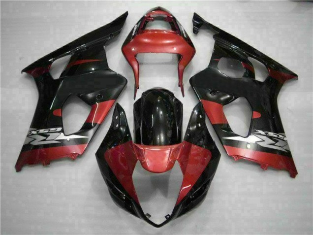 2003-2004 Red Black Suzuki GSXR 1000 Motorcycle Fairings Canada 2003-2004 Red Black Suzuki GSXR 1000 Motorcycle Fairings Canada
