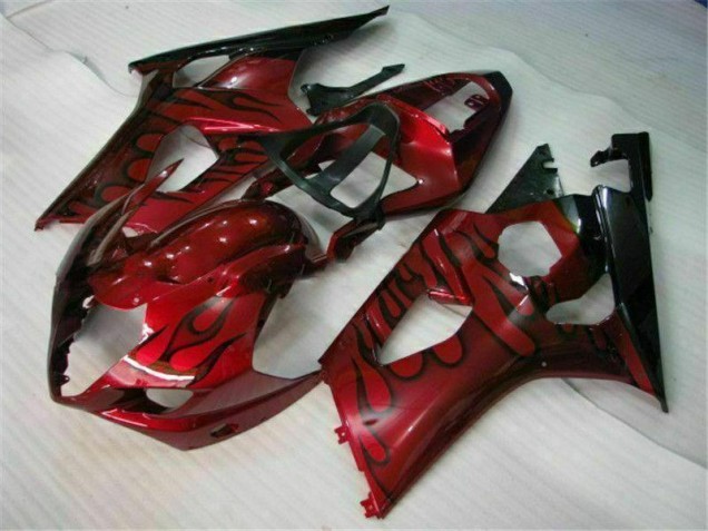 2003-2004 Red Suzuki GSXR 1000 Motorcycle Fairings Canada 2003-2004 Red Suzuki GSXR 1000 Motorcycle Fairings Canada