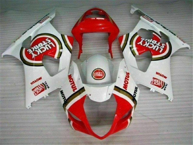 2003-2004 Red White Suzuki GSXR 1000 Motorcycle Fairings Canada 2003-2004 Red White Suzuki GSXR 1000 Motorcycle Fairings Canada