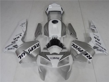 2003-2004 Silve White Black Honda CBR600RR Motorcycle Fairings Canada