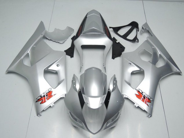 2003-2004 Silver OEM Style Suzuki GSXR 1000 Motorcycle Fairings Canada 2003-2004 Silver OEM Style Suzuki GSXR 1000 Motorcycle Fairings Canada