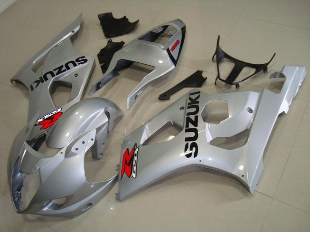 2003-2004 Silver Suzuki GSXR 1000 Motorcycle Fairings Canada 2003-2004 Silver Suzuki GSXR 1000 Motorcycle Fairings Canada