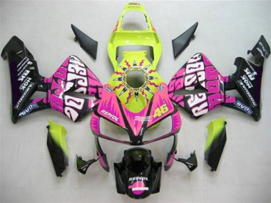 2003-2004 Valentino Rossi Honda CBR600RR Motorcycle Fairings Canada