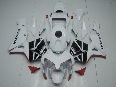 2003-2004 White Black Honda CBR600RR Full Fairing Kit Canada