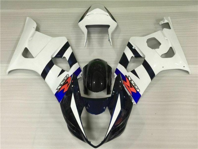 2003-2004 White Black Suzuki GSXR 1000 Fairing Kits & Bodywork Canada