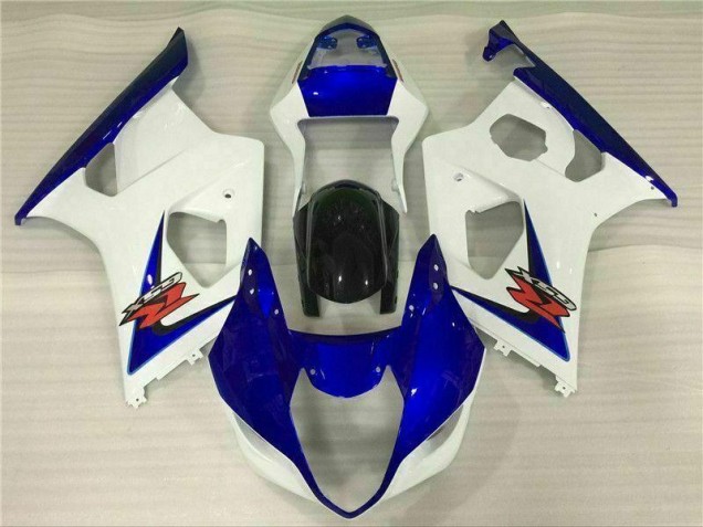 2003-2004 White Blue Suzuki GSXR 1000 Motorcycle Fairings Canada 2003-2004 White Blue Suzuki GSXR 1000 Motorcycle Fairings Canada