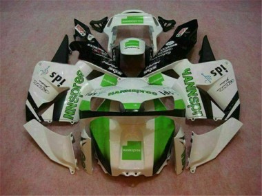2003-2004 White Honda CBR600RR Plastic Full Fairing Kit Canada