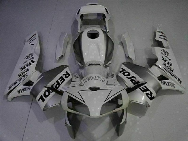 2003-2004 White Repsol Honda CBR600RR Motorcycle Fairings Canada