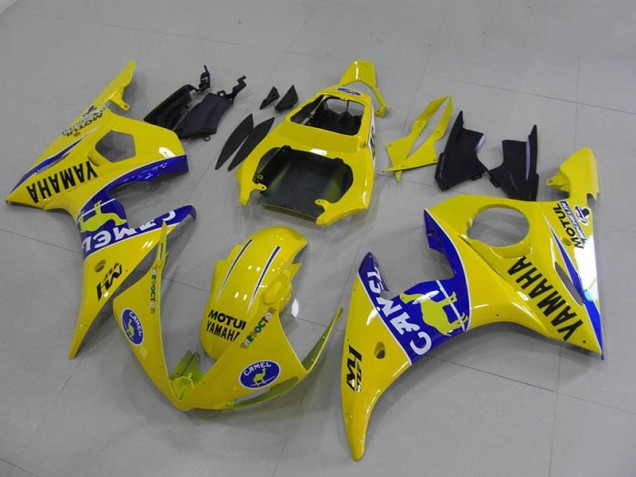 2003-2005 Camel Yamaha YZF R6 Motorcycle Fairings Canada 2003-2005 Camel Yamaha YZF R6 Motorcycle Fairings Canada