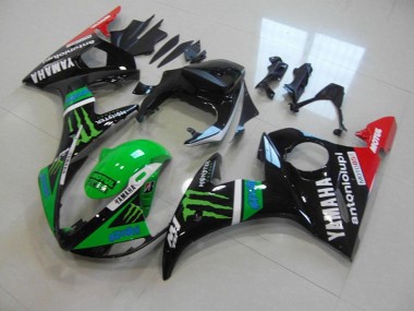 2003-2005 Green Monster Yamaha YZF R6 Motorcycle Fairings Canada