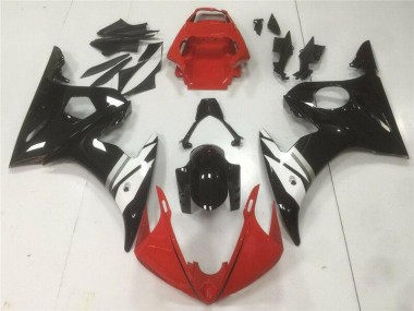 2003-2005 Red Black White Yamaha YZF R6 Motorcycle Fairings Canada