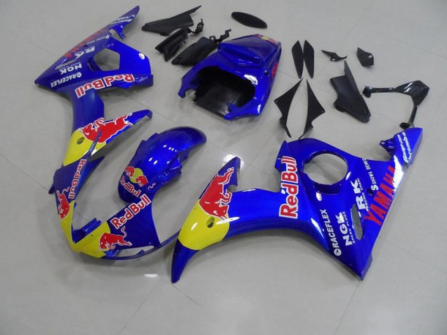 2003-2005 Red Bull Yamaha YZF R6 Motorcycle Fairings Canada