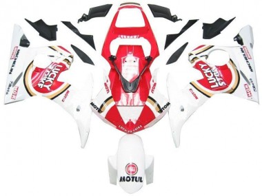2003-2005 White Red Lucky Strike Yamaha YZF R6 Motorcycle Fairings Canada