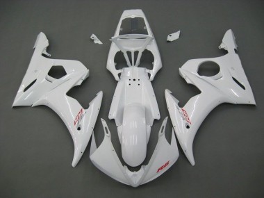 2003-2005 White Yamaha YZF R6 Motorcycle Fairings Canada