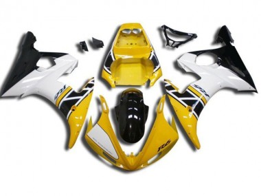 2003-2005 Yellow Yamaha YZF R6 Motorcycle Fairings Canada