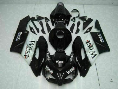 2004-2005 Black Honda CBR1000RR Motorcycle Fairings Canada