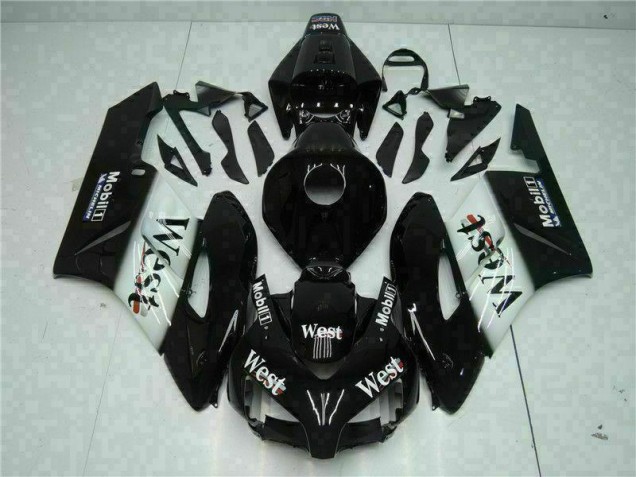 2004-2005 Black Honda CBR1000RR Motorcycle Fairings Canada 2004-2005 Black Honda CBR1000RR Motorcycle Fairings Canada