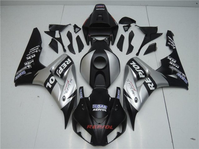 2004-2005 Black Silver Honda CBR1000RR Motorcycle Fairings Canada 2004-2005 Black Silver Honda CBR1000RR Motorcycle Fairings Canada